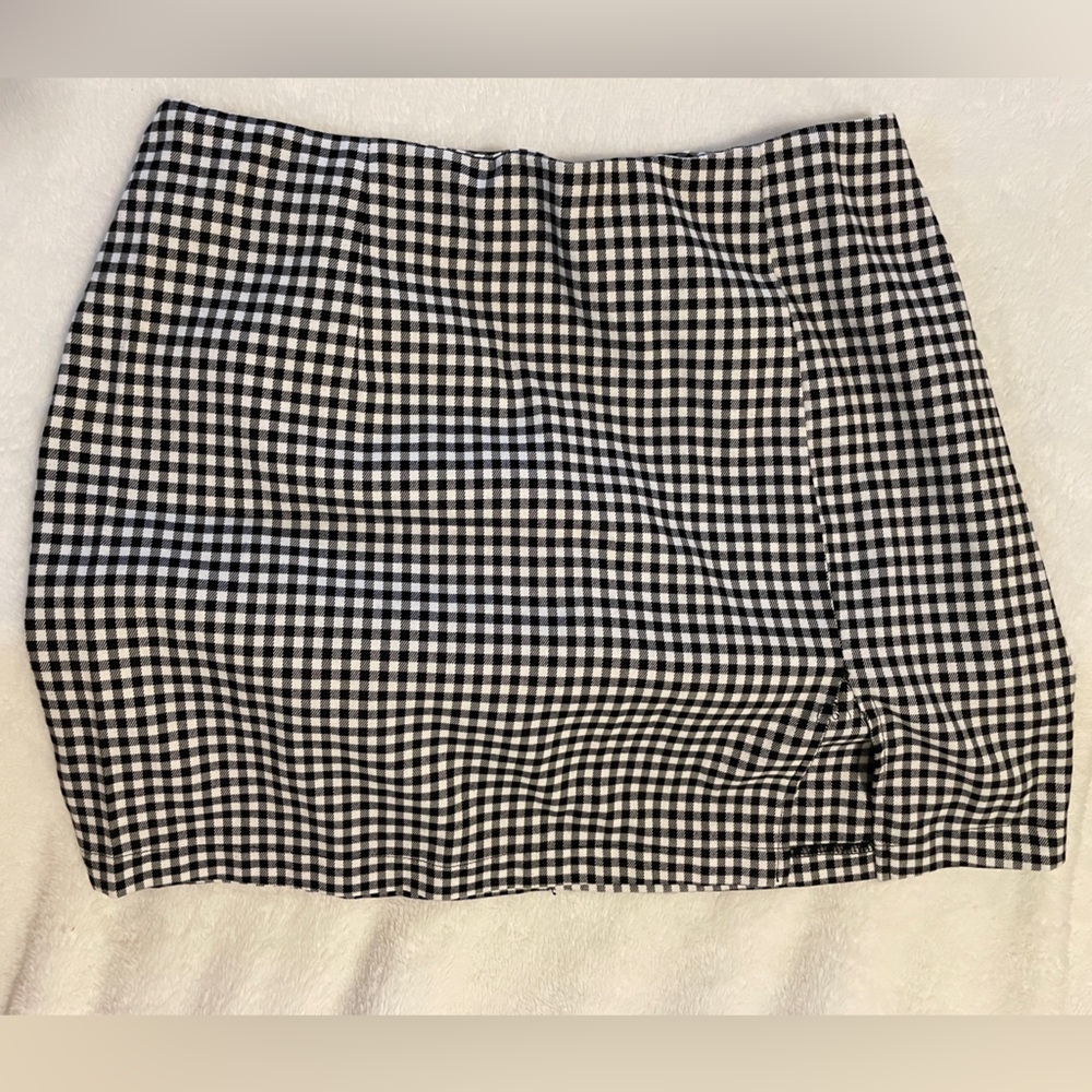 Gingham Skirt